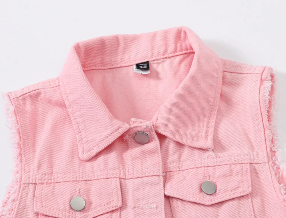Coats Fashion Clothes Casual Vintage Elegant Sleeveless Denim Vest for Women Jacket Spring Streetwear Women Clothing Autumn